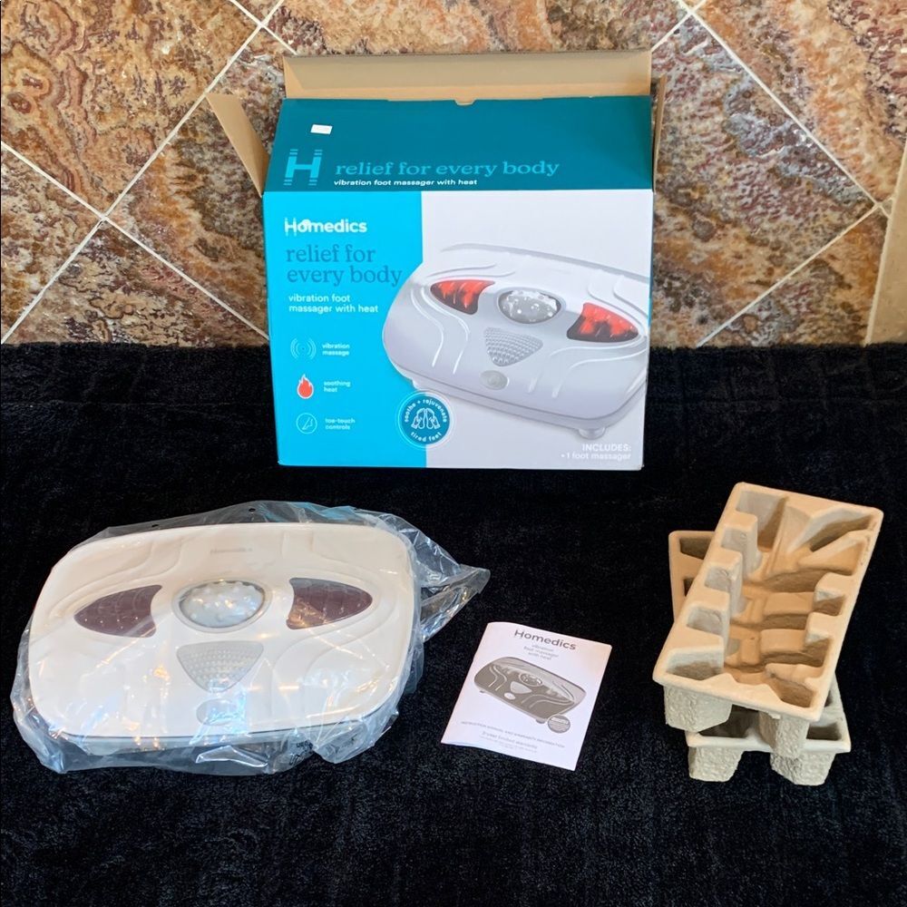 HoMedics Vibration Foot Massager with Heat